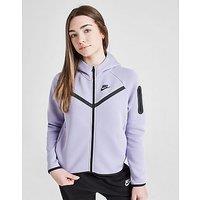 Nike Girls' Tech Fleece Full Zip Hoodie Junior - Lilac Ice