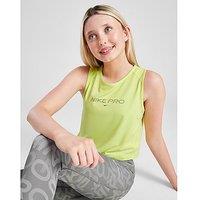 Nike Girls' Fitness Pro Tank Top Junior - Yellow