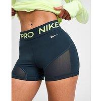 Nike Training Pro Mesh 3" Shorts - Armoury Navy - Womens