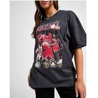 Jordan Mixtape Graphic T-Shirt - Black - Womens