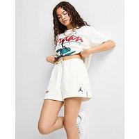 Jordan MVP Fleece Shorts - White - Womens