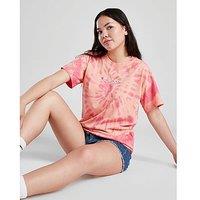 Nike Girls' Tie Dye Boyfriend T-Shirt Junior - Pink