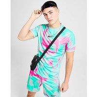 Nike Academy All Over Print Graphic T-Shirt - Pink - Mens