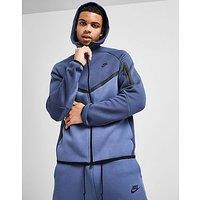 Nike Tech Fleece Full Zip Hoodie - Thunder Blue - Mens