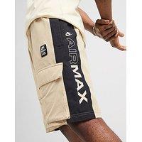 Nike Air Max Woven Cargo Shorts - BROWN - Mens