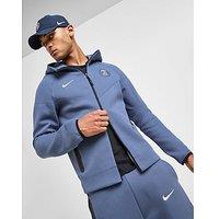Nike Paris Saint Germain Tech Fleece Full Zip Hoodie - Blue - Mens