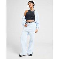 Nike Phoenix Fleece Wide Leg Joggers - Blue Tint - Womens