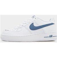 Nike Air Force 1 Embroidered Swoosh Junior - White