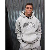 Jordan Varsity Overhead Hoodie - Grey - Mens