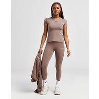 New Balance Script Leggings - Brown - Womens