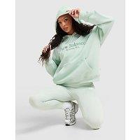 New Balance Tones Logo Hoodie - Green - Womens