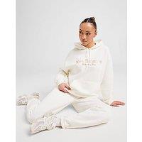 New Balance Tones Logo Hoodie - White - Womens