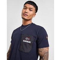 Napapijri Selk Pocket T-Shirt - Navy - Mens