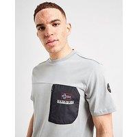 Napapijri Selk Pocket T-Shirt - Grey - Mens