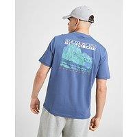 Napapijri Mirada Back T-Shirt - blue - Mens
