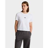 The North Face ESSENTIAL REGULAR SHORT SLEEVE CUTIE TEE - White - Womens