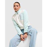The North Face Yumori 1/4 Zip Fleece Top - White - Womens