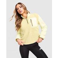 The North Face Yumori 1/4 Zip Fleece Top - Yellow - Womens