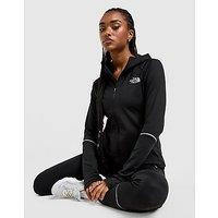 The North Face Run Full Zip Slim Hoodie - Black - Womens