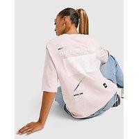 The North Face Gradient Oversized T-Shirt - Pink - Womens