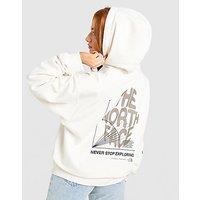 The North Face Balance Overhead Hoodie - White - Womens