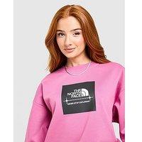 The North Face Black Box Crew Sweatshirt - Pink - Womens