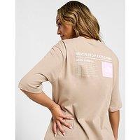 The North Face Seven Summits Oversized T-Shirt - Brown - Womens