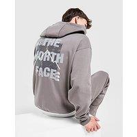 The North Face Sorbetta Oversized Full Zip Hoodie - Grey - Mens
