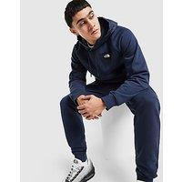 The North Face Box Fleece Hoodie - Blue - Mens