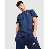 The North Face Fine Box Logo T-Shirt - Blue - Mens