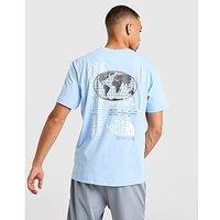 The North Face Globe T-Shirt - Blue - Mens