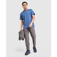 The North Face Fine Box Logo T-Shirt - Blue - Mens