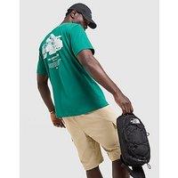 The North Face X-Ray Mountain T-Shirt - Green - Mens
