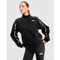 The North Face Cambrena 1/4 Zip Sweatshirt - Black - Womens