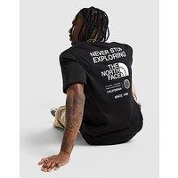 The North Face Tour Graphic Relaxed T-Shirt - Black - Mens