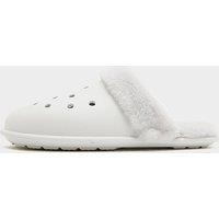 Crocs Classic Fuzz Scuff Women's - White