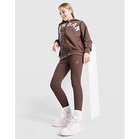Jordan Girls' Icon Ribbed Leggings Junior - Brown - Kids