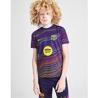 Nike FC Barcelona Pre Match T-Shirt Junior - Blue