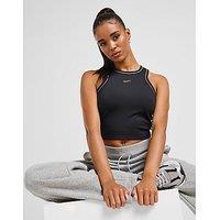 Nike Training Swoosh Crop Tank Top - Black - Womens