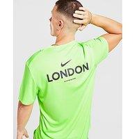 Nike London Stride T-Shirt - Yellow - Mens