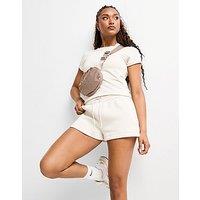 Nike Phoenix Fleece Shorts - Brown - Womens