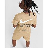 Nike Swoosh T-Shirt - Stone - Mens