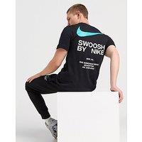 Nike Swoosh T-Shirt - Black - Mens