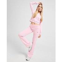 Nike Essential Fold-Over Flare Pants - Pink - Womens