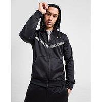 Nike Tape Polyknit Full Zip Hoodie - Black - Mens