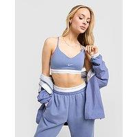 Nike Training Indy Swoosh Sports Bra - Blue - Womens