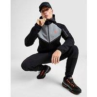 Nike Tech Mix Full Zip Hoodie - Black - Mens