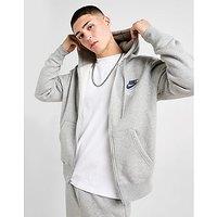 Nike Authorised Full Zip Hoodie - Grey - Mens