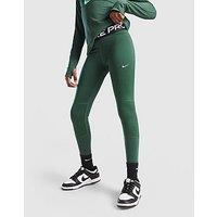 Nike Girls' Pro Leggings Junior - Green - Kids