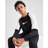 Nike Polyknit Crew Tracksuit Junior - Black